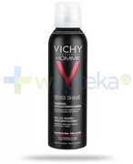 Vichy Homme Sensi Shave łagodna pianka do golenia przeciw podrażnieniom 200 ml 1000