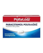 Paracetamol Polfa-Łódź 500 mg 20 tabletek 1000