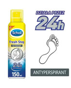 Scholl Fresh Step antyperspirant do suchych stóp w sprayu 150 ml 1000