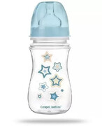 Canpol Babies EasyStart butelka szerokootworowa antykolkowa niebieska 240 ml [35/217_blu] 1000