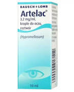 Artelac 3,2 mg/ml krople do oczu 10 ml 1000