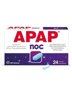 Apap Noc 500 mg + 25 mg 24 tabletki 20