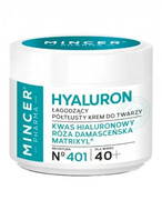 Mincer Pharma Hyaluron N401 łagodzący krem do twarzy 40+ 50 ml 1000