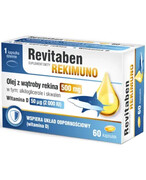 Revitaben Rekimuno olej z wątroby rekina witamina D 60 kapsułek 1000