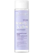 Eveline Beauty Glow rozświetlający tonik z kwasem glikolowym 5% 200 ml 1000