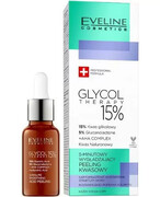 Eveline Glycol Therapy 15% 5 minutowy wygładzający peeling kwasowy 18 ml 1000