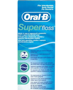 Oral-B Super Floss woskowana nić dentystyczna 50 odcinków 1000