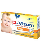 D-Vitum witamina D dla niemowląt 600 j.m. 30 kapsułek twist-off 1000