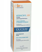 Ducray Keracnyl UV fluid przeciw niedoskonałościom SPF50+ 50 ml 1000