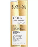 Eveline Gold Lift Expert złoty krem napinający kontur oczu i ust 50+/70+ 15 ml 1000