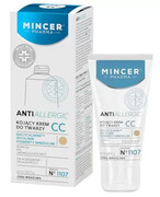 Mincer Pharma Antiallergic N1107 kojący krem do twarzy CC 50 ml 1000