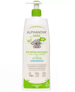 Alphanova Bebe organiczny dermo żel 2w1 do mycia ciała i włosów 500 ml 1000