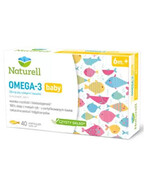 Naturell Omega-3 baby 40 kapsułek twist-off 1000