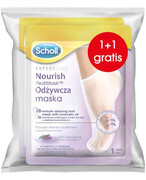 Scholl odżywcza maska do stóp z olejkiem lawendowym 1 sztuka + 1 sztuka 0