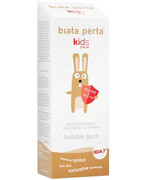 Biała Perła Kids pasta do zębów mlecznych o smaku bubble gum dla dzieci 3-6 50 ml 1000