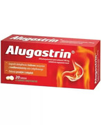 Alugastrin 340 mg, tabletki do rozgryzania i żucia o smaku miętowym 20 sztuk 20