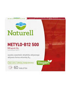 Naturell Metylo-B12 500 witamina B12 0,5mg 60 tabletek 1000
