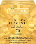 Bielenda Golden Placenta Collagen Reconstructor naprawczo-rewitalizujący krem-koncentrat przeciwzmarszczkowy 70+ 50 ml 1000