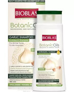 Bioblas Botanic Oils szampon czosnkowy przeciw wypadaniu włosów 360 ml Uszkodzone tekturowe opakowanie 1000
