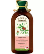 Green Pharmacy szampon do włosów tłustych u podstawy i suchych na końcach żeń-szeń 350 ml 1000