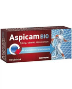 Aspicam Bio 7,5mg 10 tabletek 20
