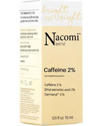 Nacomi Next Lvl rozświetlające serum pod oczy z kofeiną 15 ml 0