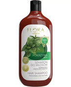 Flora by Ecos Lab pokrzywa szampon do włosów normalnych i przetłuszczających 500 ml 1000