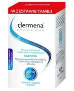Dermena szampon do włosów osłabionych, nadmiernie wypadających 2 x 200 ml [DWUPAK] 1000