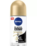 Nivea Black&White Invisible Silky Smooth antyperspirant roll-on 50 ml 1000