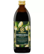 Herbal Monasterium Morwa biała naturalny sok z morwy z witaminą C 500 ml 1000