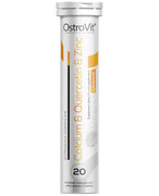 OstroVit Calcium & Quercetin & Zinc orange 20 tabletek musujących 1000