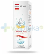 Emolium Dermocare 3w1 płyn do kąpieli, żel, szampon od 1. miesiąca życia 400 ml 1000