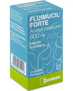 Fluimucil Forte (Fluimucil) 600 mg 10 tabletek musujących 20