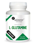 Aliness L-Glutamine 500 mg 100 kapsułek 1000