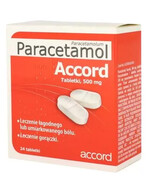 Paracetamol Accord 500 mg 24 tabletki 20