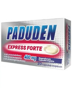 Paduden Express Forte 20 kapsułek miękkich 0