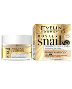 Eveline Royal Snail 30+ skoncentrowany krem aktywnie wygładzający na dzień i na noc 50 ml 1000