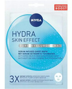 Nivea Hydra Skin Effect maska-serum w płachcie 1 sztuka 1000