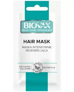 Biovax maska intensywnie regenerująca do włosów słabych, ze skłonnością do wypadania 20 ml 1000