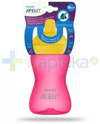 Avent Philips My Grippy kubek różowy 300 ml z miękkim, odpornym na gryzienie ustnikiem dla dzieci 18m+ [SCF804/04] 1000
