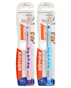Elmex szczoteczka miękka do zębów dla dzieci 0-3 lat 1 sztuka + pasta do zębów 12 ml [ZESTAW] 1000