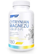 SFD Cytrynian magnezu + B6 (P-5-P) 180 tabletek 1000