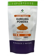 MedFuture Kurkuma Powder mielona 100% naturalna 200 g 1000