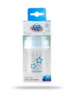 Canpol Babies EasyStart butelka szeroka antykolkowa niebieska 120 ml [35/216_blu] 1000