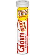 Calcium + Kwercytyna Duo Alergo smak pomarańczowy 20 tabletek 1000