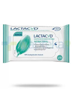 Lactacyd Antibacterial chusteczki do higieny intymnej 15 sztuk 1000