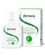 Dermena Plus szampon do włosów z łupieżem, nadmiernie wypadających 200 ml 1000