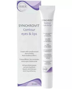 Synchroline Synchrovit contour eyes&lips krem przeciwzmarszczkowy i niwelujący oznaki zmęczenia 15 ml 1000