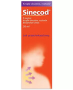 Sinecod 5 mg/ml krople 20 ml 20