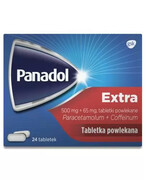 Panadol Extra lek przeciwbólowy - 24 tabletki 20